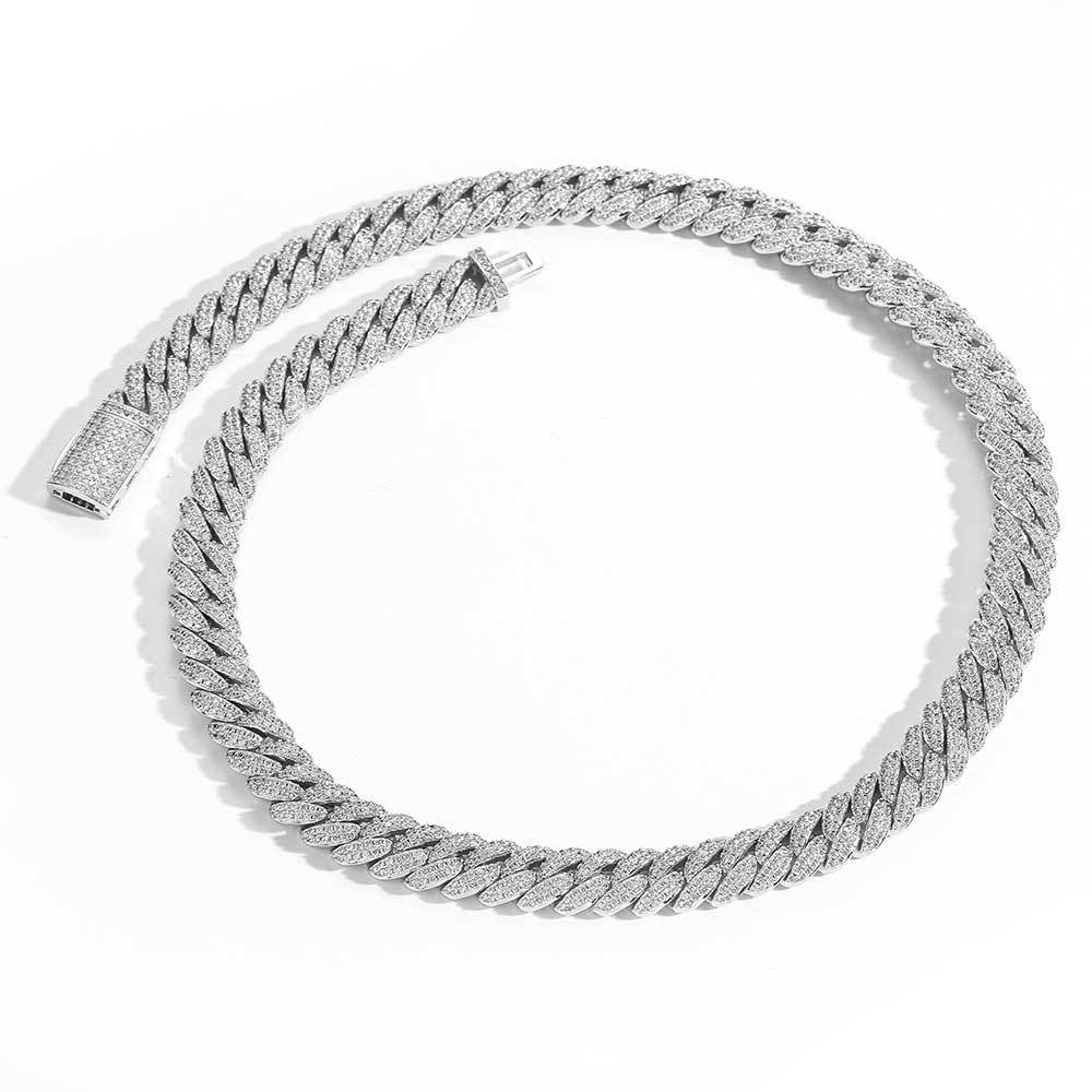 【10mm】マイアミキューバンリンクネックレス